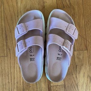 Pink Birkenstocks